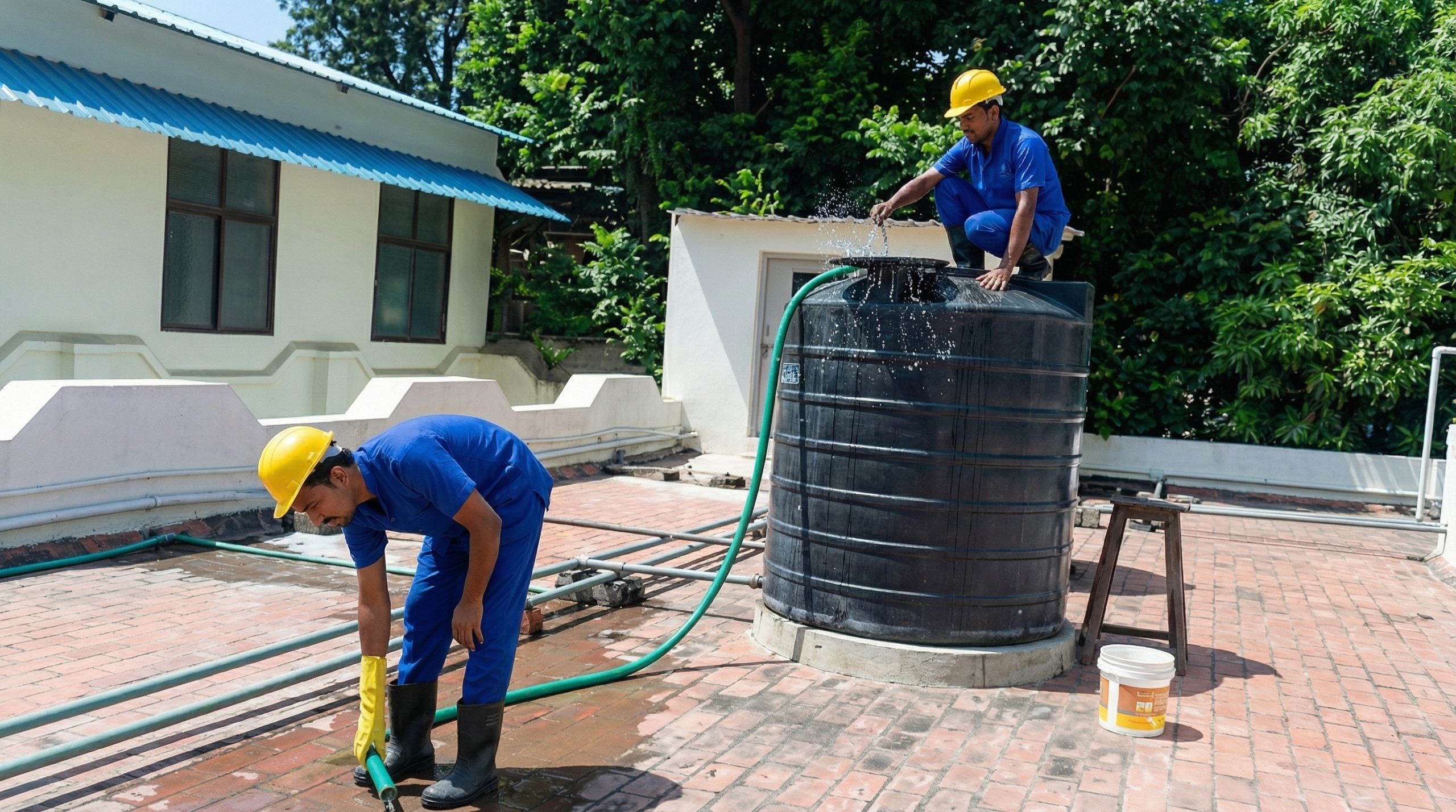 Water Tank Cleaning